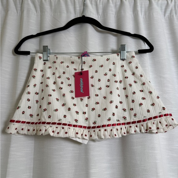 Edikted Floral Corset Top & Mini Skirt Matching Festival Set | NWT Size S & XS - Picture 14 of 17